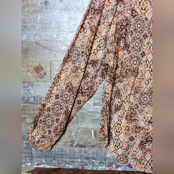 Savannah Jane Floral Embroidered W Ties Hi Lo Tunic - Picture 13 of 16